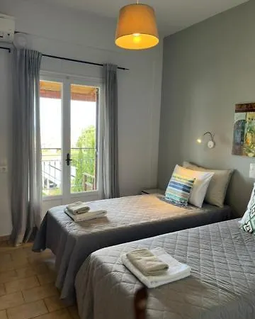 Vila Eleni Corfu Acharavi 10 Bedroom Seaview With Private Pool *