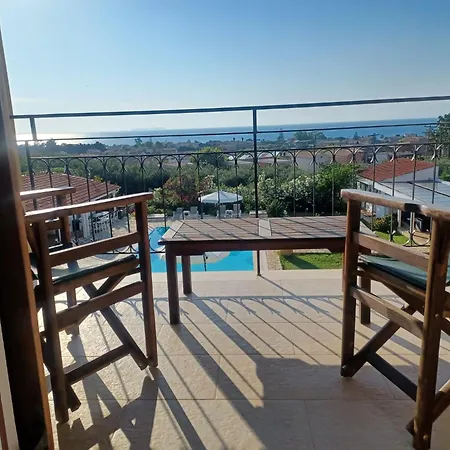 Villa Eleni Corfu Acharavi 10 Bedroom Seaview With Private Pool