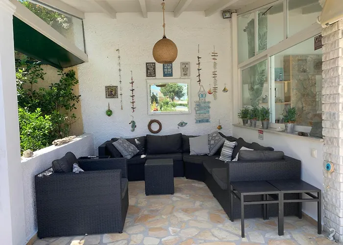 Вилла Eleni Corfu 10 Bedroom Seaview With Private Pool Ахарави