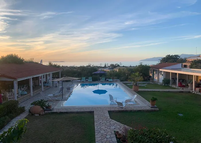 Eleni Corfu 10 Bedroom Seaview With Private Pool Вилла Ахарави