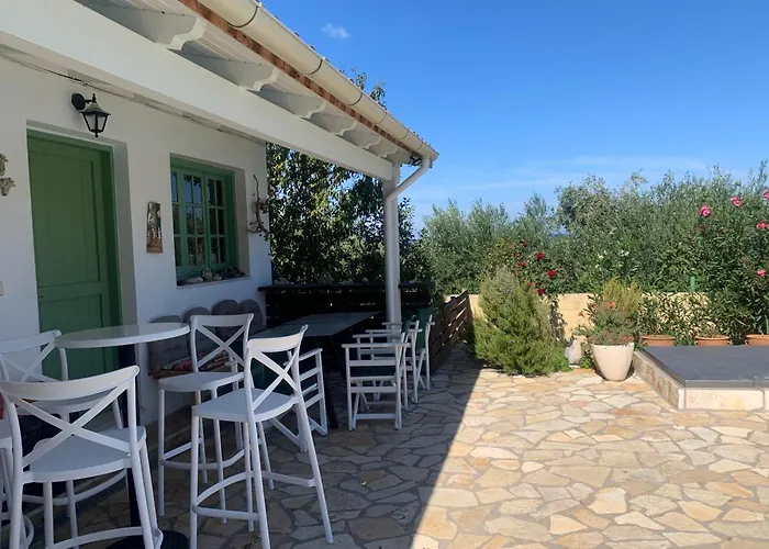 Eleni Corfu 10 Bedroom Seaview With Private Pool Ахарави