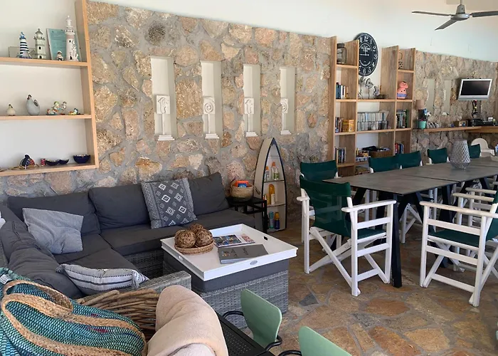 Eleni Corfu 10 Bedroom Seaview With Private Pool Ахарави