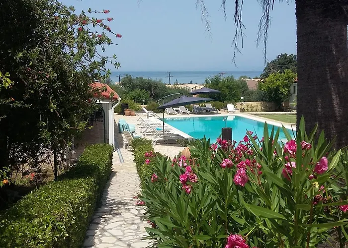 Вилла Eleni Corfu 10 Bedroom Seaview With Private Pool Ахарави
